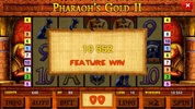 Pharaohs Gold II Deluxe slot screenshot 1