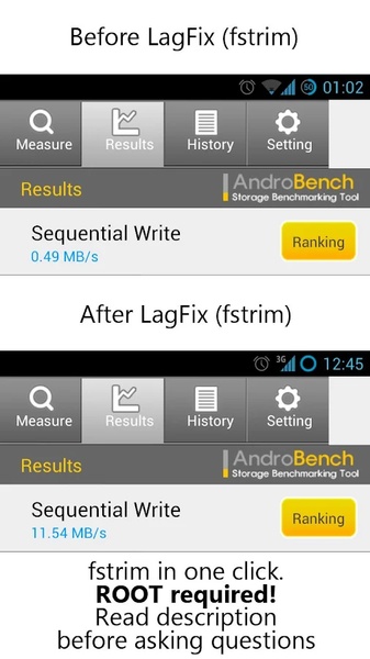 LagFix (fstrim) Free - Preview 3