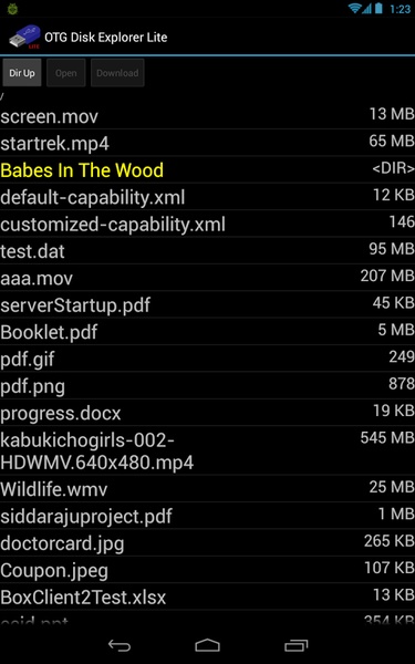 OTG Disk Explorer Lite - Preview 6