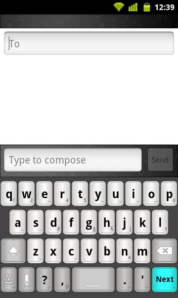 Classic PC AnySoftKeyboard Theme - Preview 4