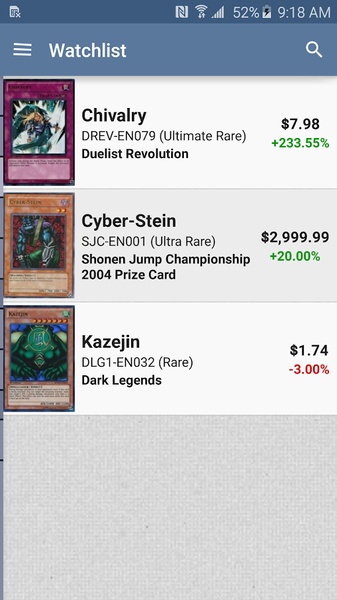 Yugioh Prices para Android - Descarga el APK en Uptodown