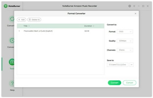 NoteBurner Amazon Music Recorder for Windows screenshot 4