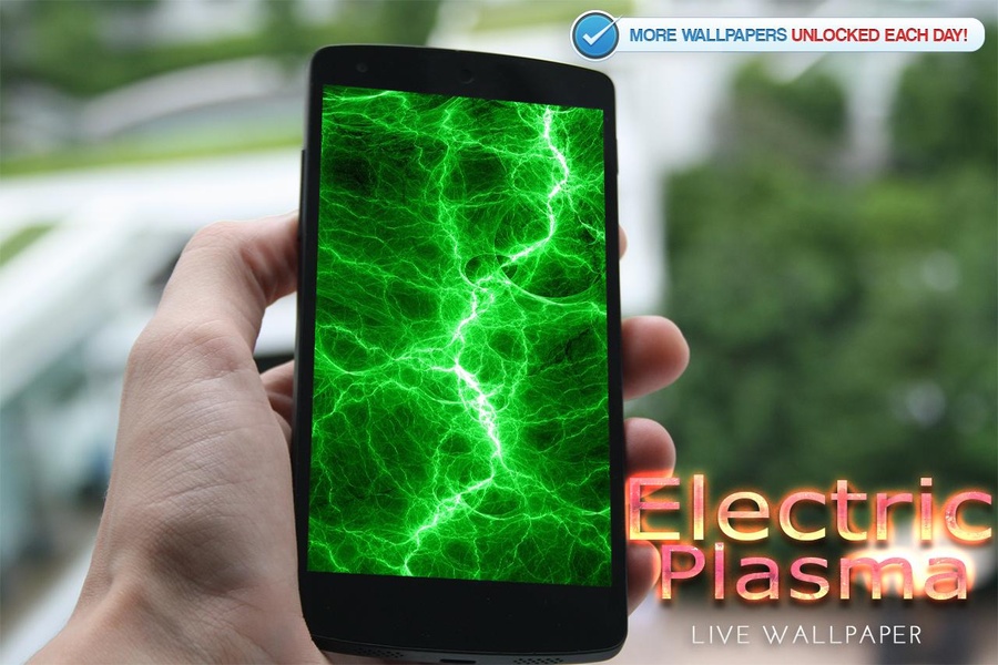 Electric Plasma Live Wallpaper - Preview 1