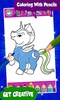 Sparkles Unicorn Coloring Page screenshot 4