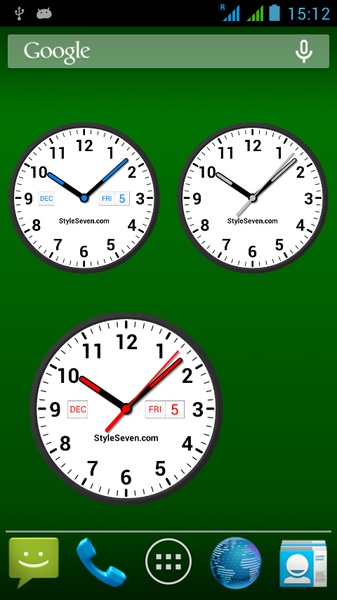 Analog Clock Widget Plus-7 - Preview 1