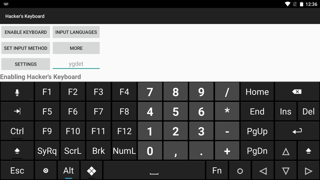 Hacker's Keyboard para Android - Baixe o APK na Uptodown