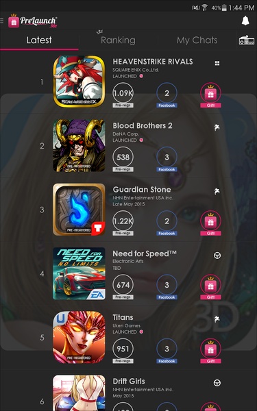 PreLaunch - Preview 1