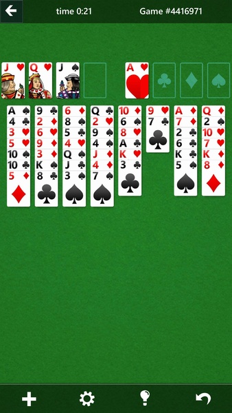 ♦️ Jogo gratuito  Microsoft Solitaire para Android tem