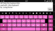 WP Dark Pink Skin screenshot 1