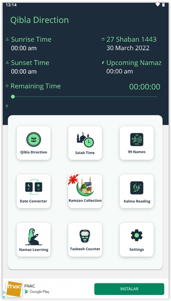 Qibla direction: Qebla compass - Preview 1