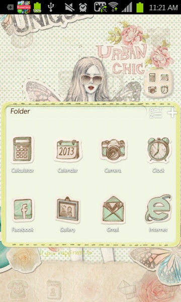 Urbanchic Collage Go Launcher EX - Preview 2
