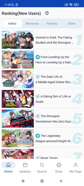 MyAnimeList for Android - Download the APK from Uptodown