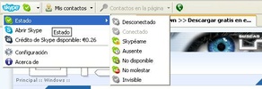 Skype Toolbar para Firefox screenshot 1