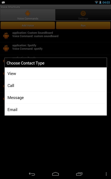 Voice Shortcuts - Preview 1