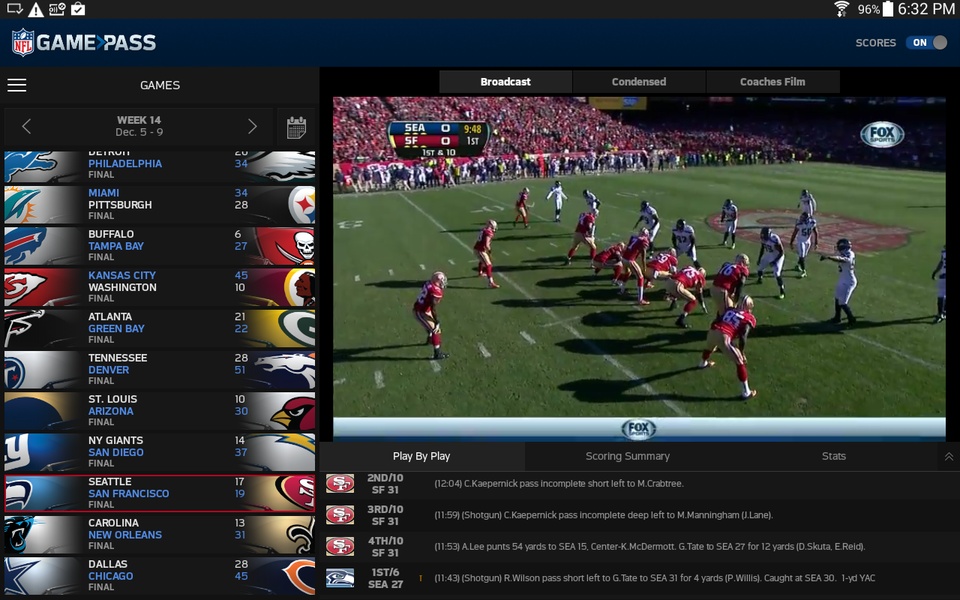 NFL Game Pass - Preview 11