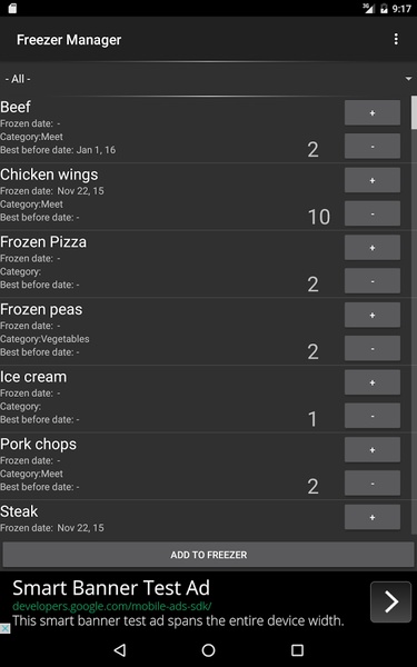 Freezer Manager - Preview 7