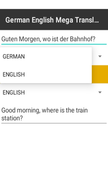 German English Mega Translator - Preview 2