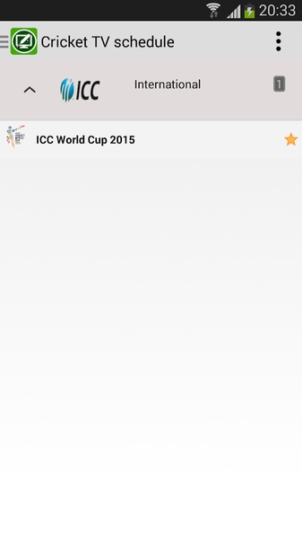 Cricket TV schedule - Preview 2