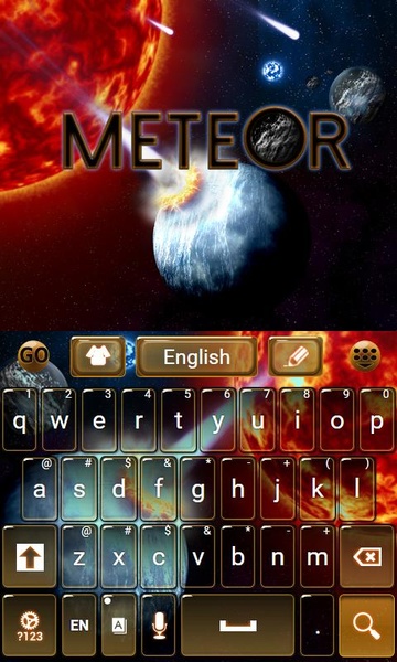 Meteor Keyboard - Preview 1