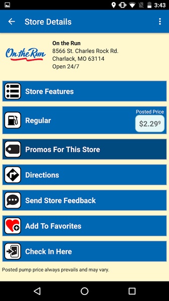 On The Run Deals App - Preview 3