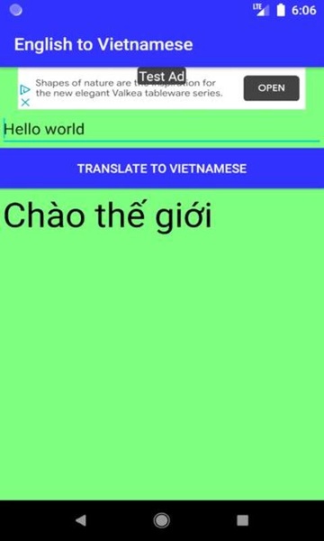 English to Vietnamese Translator - Preview 4