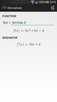 Derivatives for Android 1
