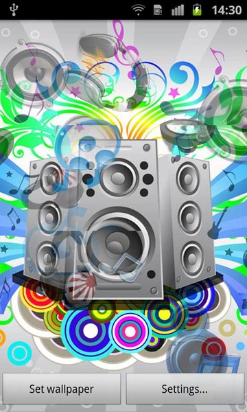 Music Sound Live Wallpaper - Preview 3