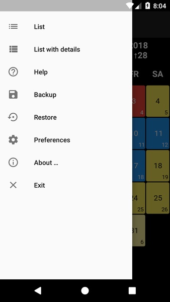 Periods Tracker - Preview 1