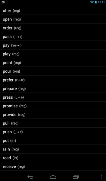 English Verbs - Preview 9