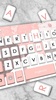Geometric Coral Pink Keyboard screenshot 3