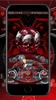 Red Blood Skull 3D Theme screenshot 3