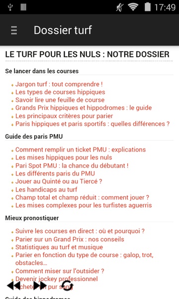 Guide des paris PMU - Preview 2