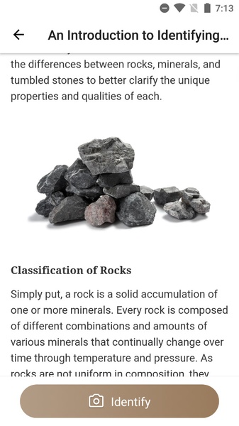 Rock Identifier: Crystals ID para Android - Download