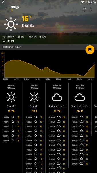 Simple weather & clock widget - Preview 6
