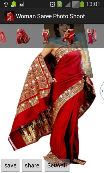 Woman Saree Photo Shoot - Preview 8