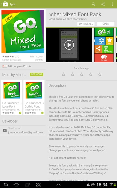 Big Font(change font size) - Preview 1