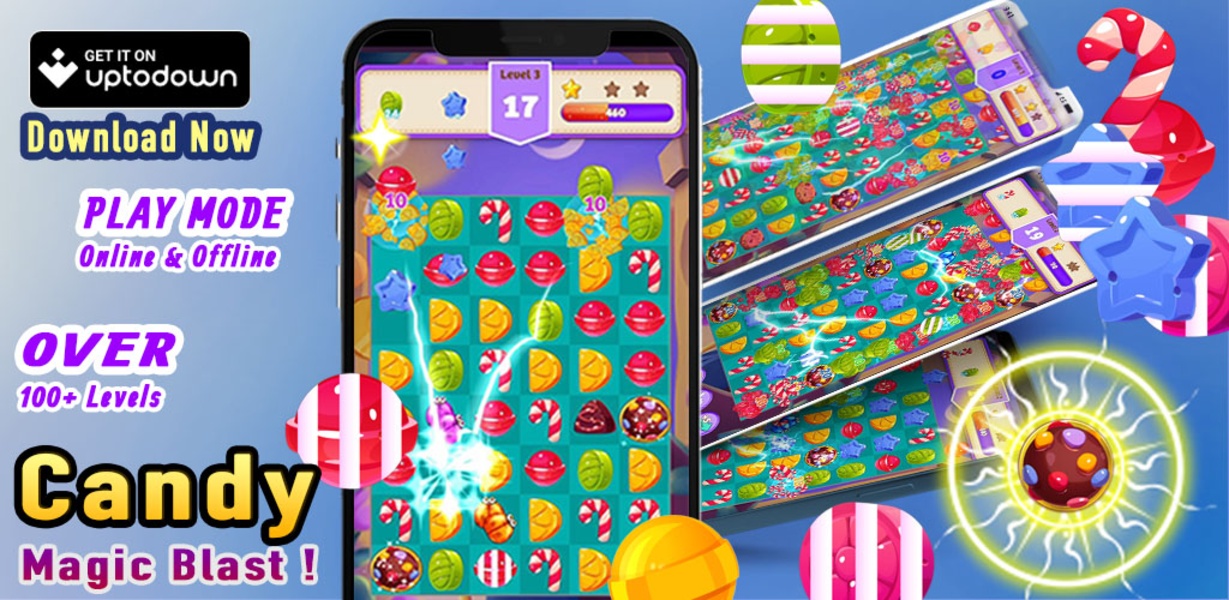 Stream Blast Candies and Win Levels with Download Games Candy