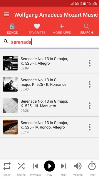 Wolfgang Amadeus Mozart Music - Preview 3
