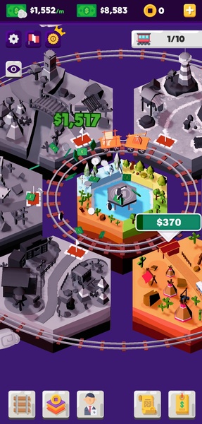 Idle Train Station Tycoon : Money Clicker Inc. - Preview 1