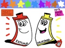 Ketchup And Mustard Coloring Station screenshot 1