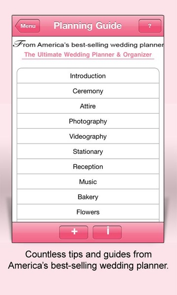 CompleteWeddingApp - Preview 1