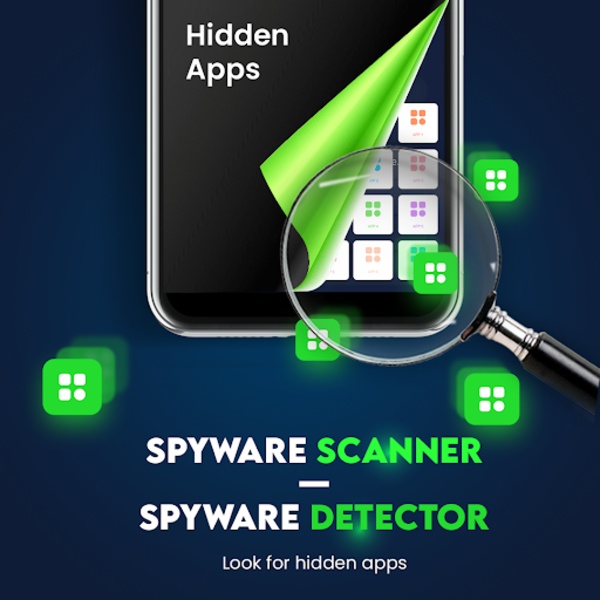 Spyware store detector app