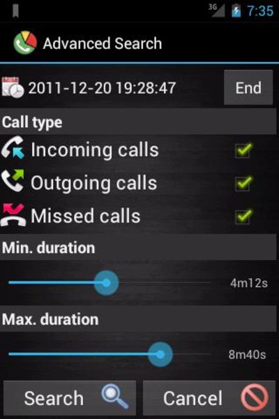 Call Stats - Preview 4