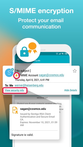 Email Aqua Mail - Fast, Secure - Preview 3
