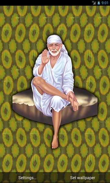 Sai Baba Ji Live Wallpaper - Preview 12