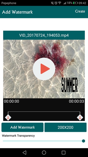 Add watermark to video - Preview 1