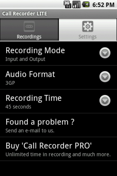 Call Recorder LITE - Preview 2