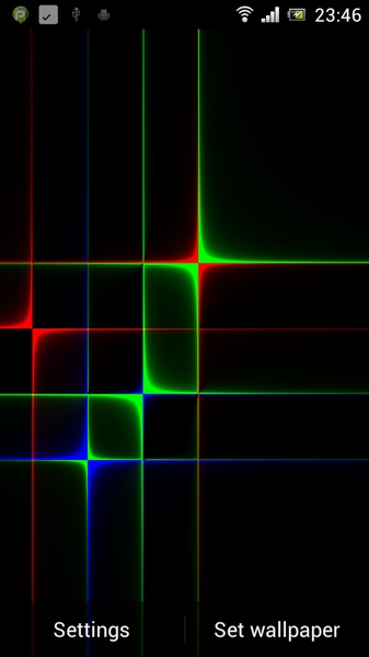 Nexus Neon Grid Demo HD LWP - Preview 6