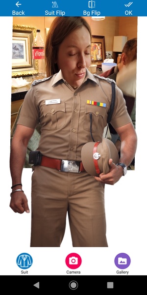 Men Police Suit Photo Editor - Preview 3