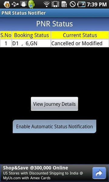 Live Train Status - Preview 3